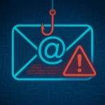 Example of a deceptive phishing email highlighting warning signs like suspicious sender and urgent tone, illustrating phishing attack prevention tactics.